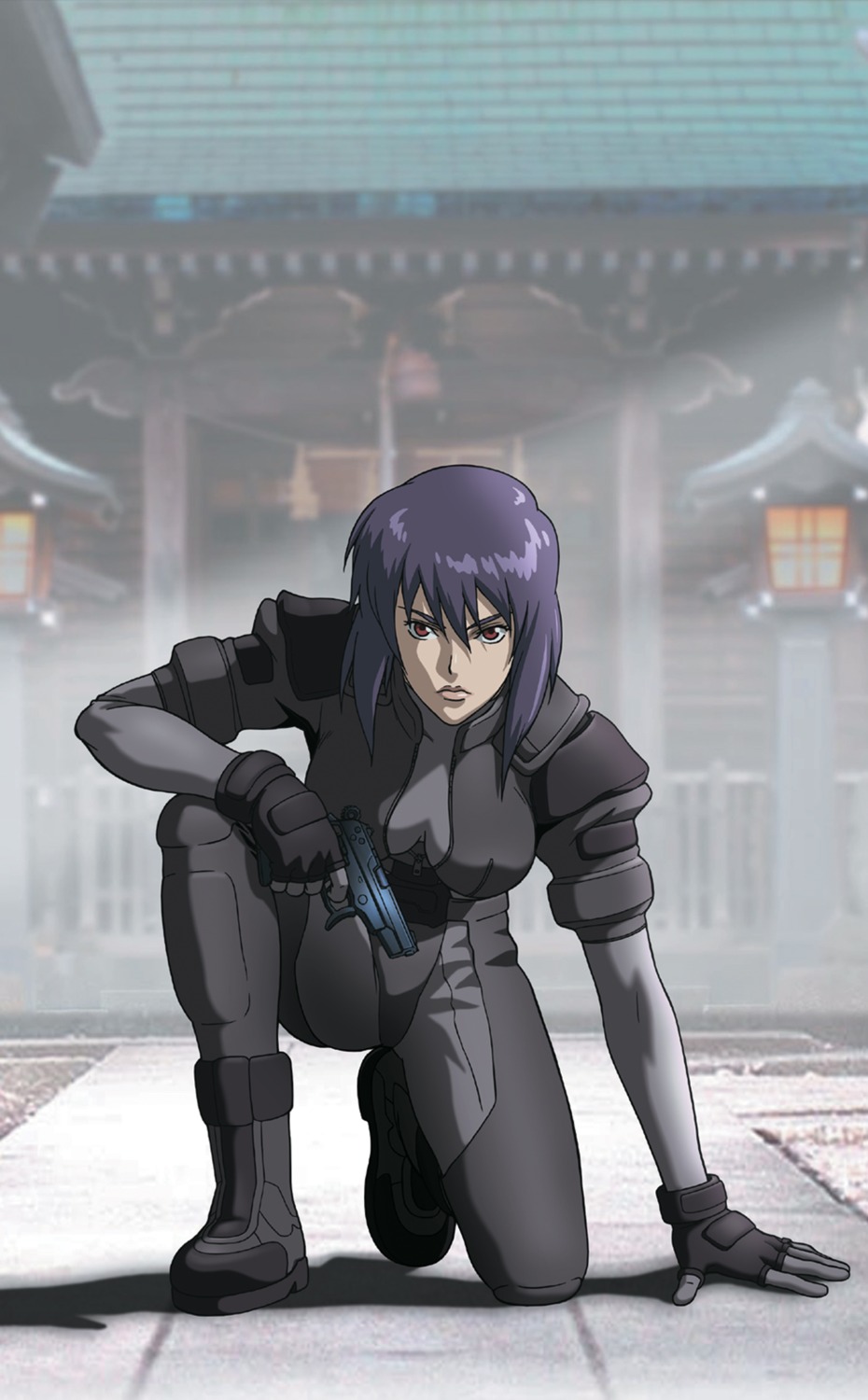 Ghost In The Shell Kusanagi Motoko Bodysuit Gun 30837 Yande Re